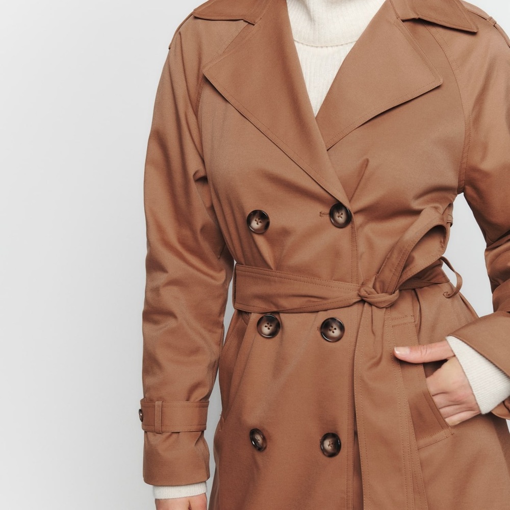 NWT reformation Holland Trench never worn